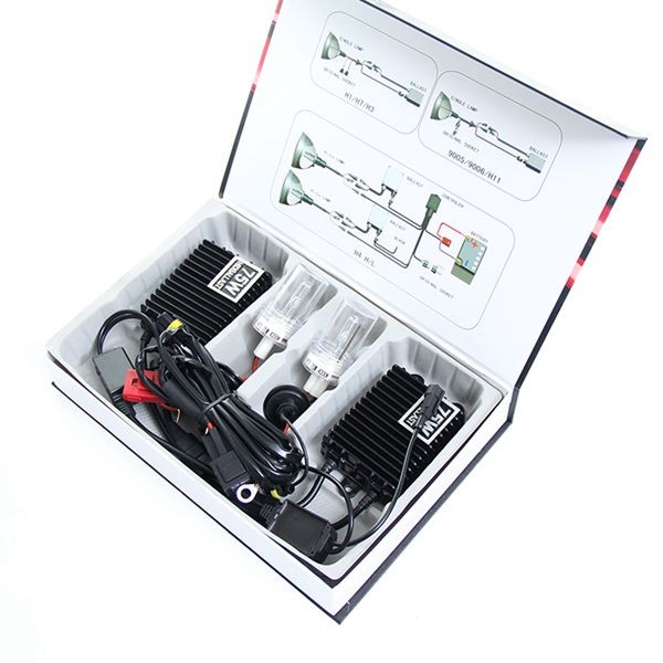より明るい!! 75W HIDキットH8/H11 ハイパワーバラスト 電源強化リレー付 12000K　完全防水仕様