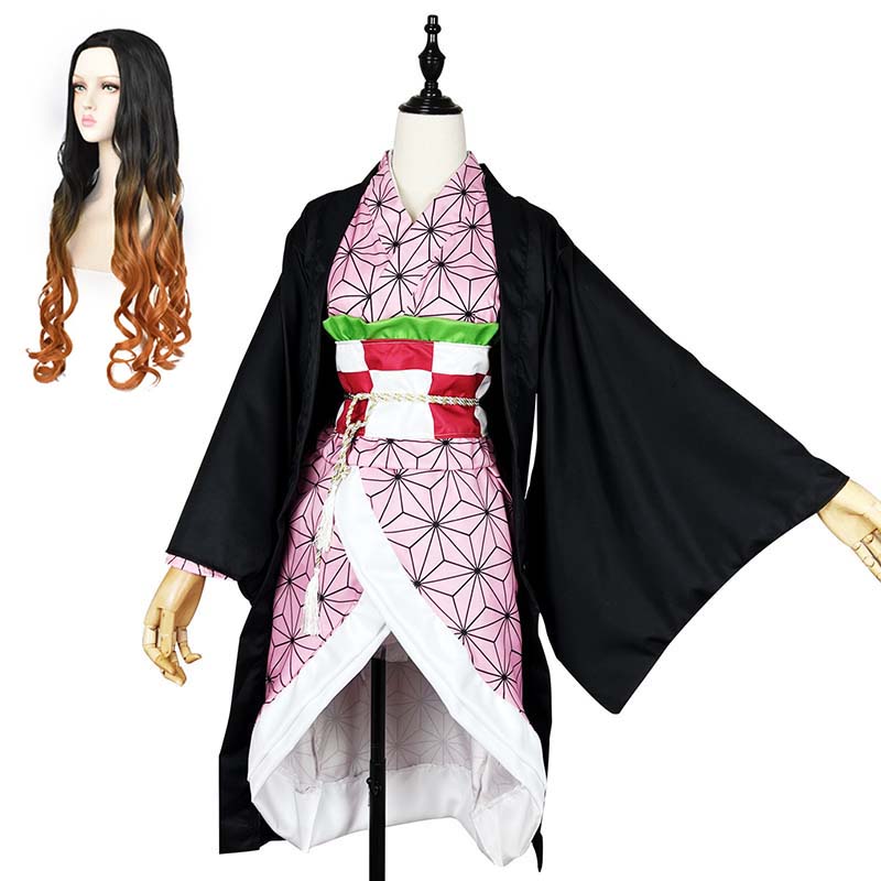 和服 着物コスチューム 和風 着物 ウィッグ付き コスプレ用衣服 コスチューム コスプレ服レディース コスプレ コスプレ衣装 学園祭 文化祭 仮装 ハロウィン 花パーティー　発表会　イベント用 クリスマスプレゼント女性 レディース｜MDKSTORE店