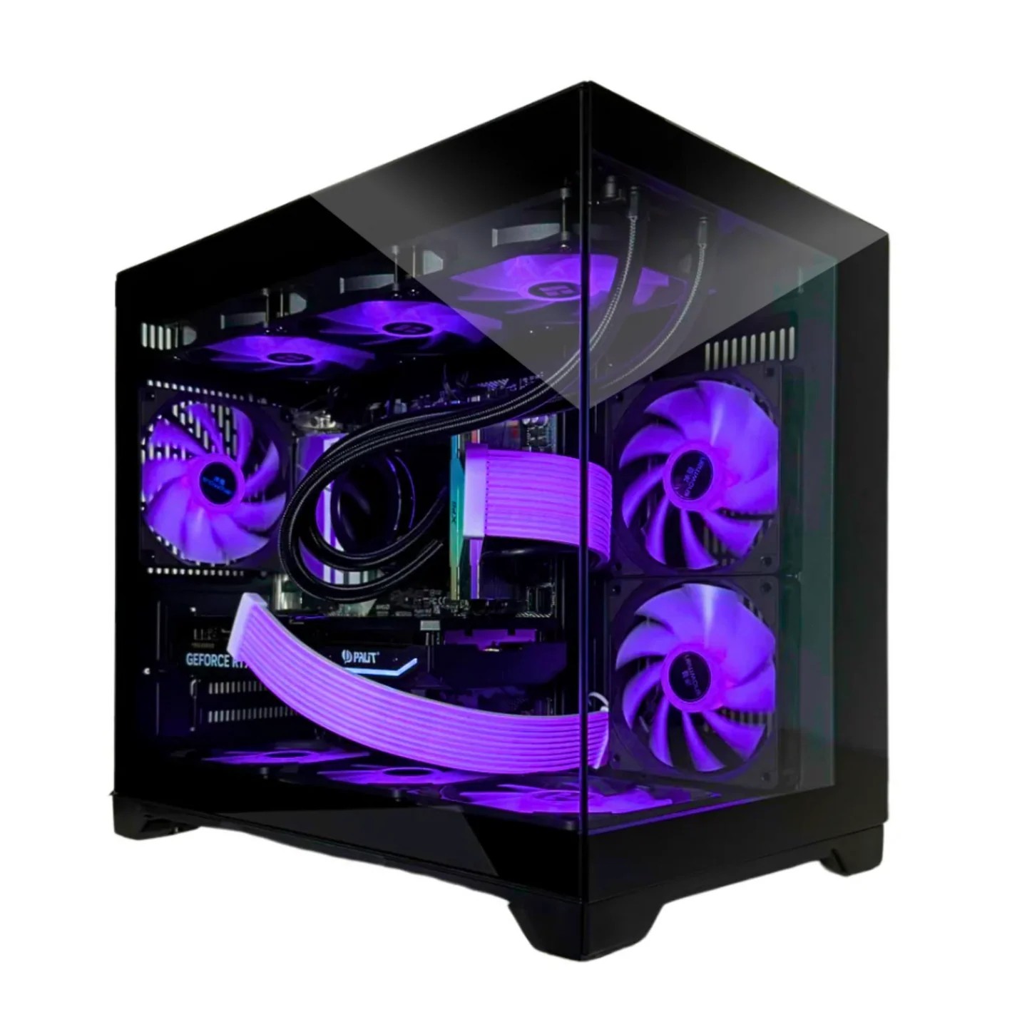 ゲーミングパソコン MDL  MDL_003 Ryzen7 5700X / RTX 5060Ti 積み上げる 事務机とっ始め Windows11 Home 空冷式 記憶装置・SSD静電容量選りわける可