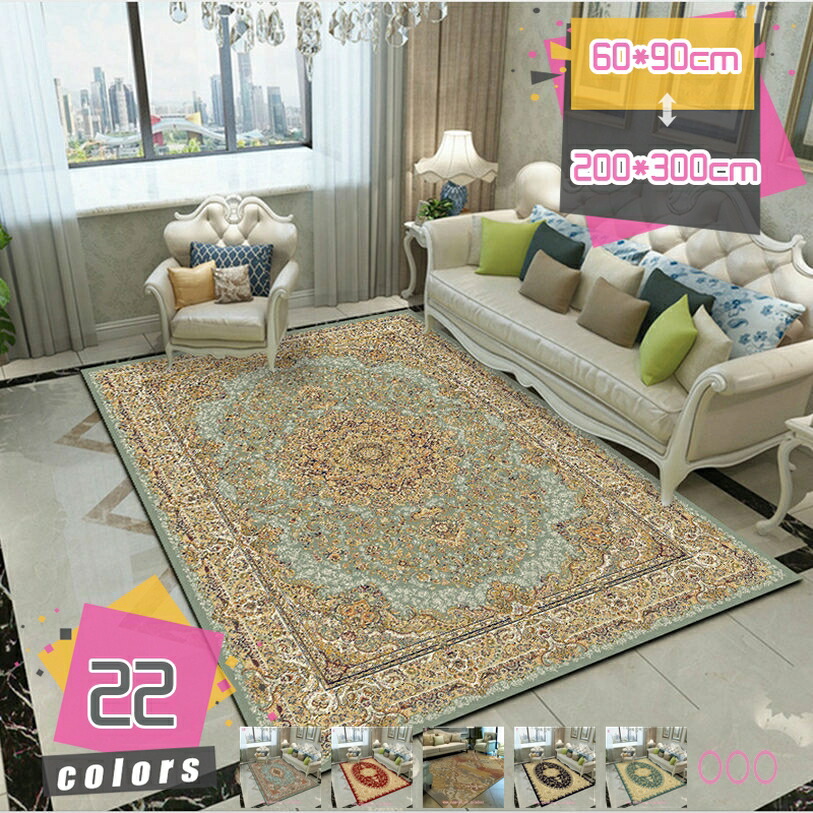 500円OFFクーポン ラグ 洗える 滑りにくい加工付き オレンジ イエロー レッド カラー カーペット 北欧 ラグマット 3畳 2畳 1畳 防ダニ 防カビ じゅうたん ホットカーペット カバー オールシーズン 冬 床暖房対応 絨毯 家庭用 応接間 綺麗 家具 mdnat