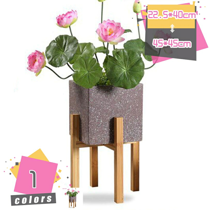 1000円OFFクーポン フラワースタンド 竹製 花台 プランタースタンド 竹 鉢台 フラワーポット フラワーラック 低い 観葉植物 屋内 室内 小型 インテリア おしゃれ バルコニー リビング 屋外 ガーデニング 母の日 ナチュラル 花ポットホルダ mdnat|TandM