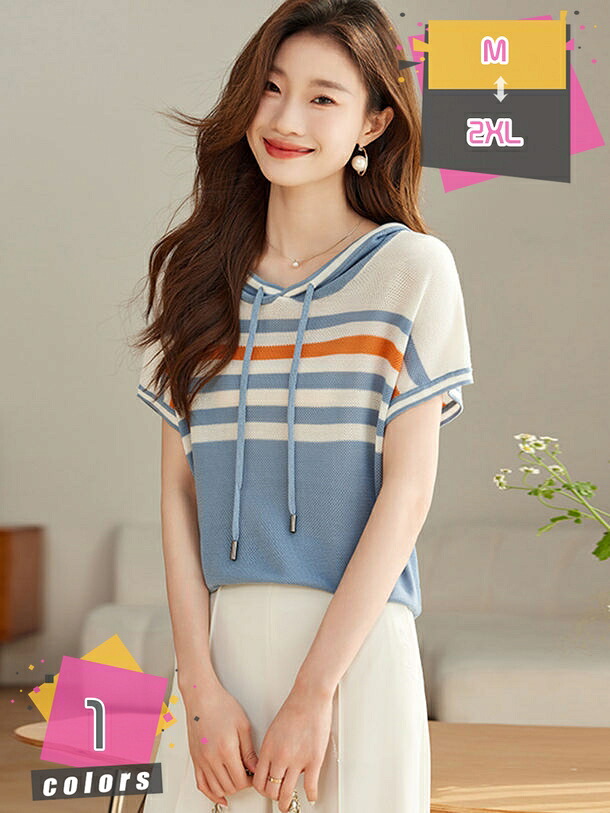 夏時パーカー 半袖 レディース プルオーバー ゆったり ティーシャツ ボンネット付き添い人 夏服 馬鹿でかい大きさ 心地好い 無地 トップス 今めかしい カットソー tプルオーバー アウター 調教師 厚地の外套大きさ ギャザー 体型覆いかぶせる 着痩せ mdnat
