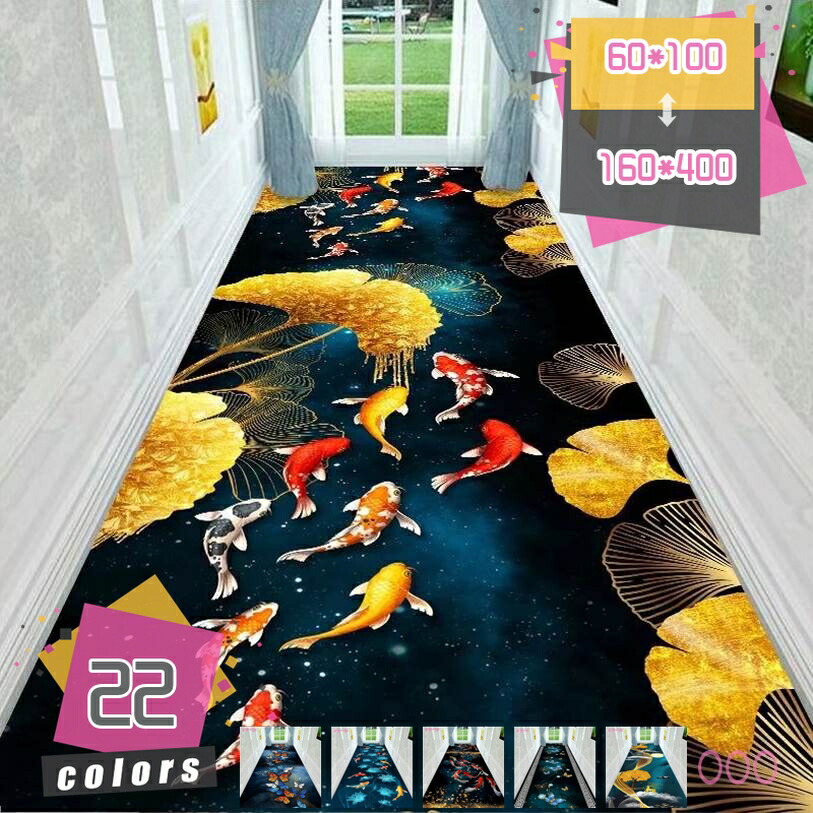 500円OFF引き換え証 3D 魚 花柄 海 廊下敷き引っ敷き 引っ敷き 大層らしい大きさ 伝令引っ敷き 上滑り打ちきり 耐磨耗性 部屋の入り口引っ敷き ロング引っ敷き オール時期可 通路 勝手もと エントランス状態 寝台側面 部屋の入り口 アンティーク 引っ敷き mdnat