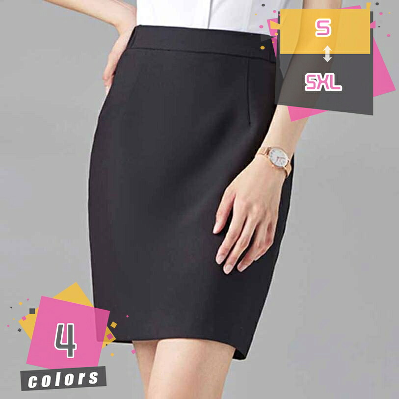 1000円OFFクーポン スカート オフィス 事務服 セミタイト 春 夏 秋 フォーマル オフィス レディース 膝丈スカート ハイウエスト カジュアル 通勤 制服 仕事 体にフィット 上品 女性らしい きれいめ スリム 高見え ペンシルスカート 着脱も楽々 単品 mdnat｜TandM