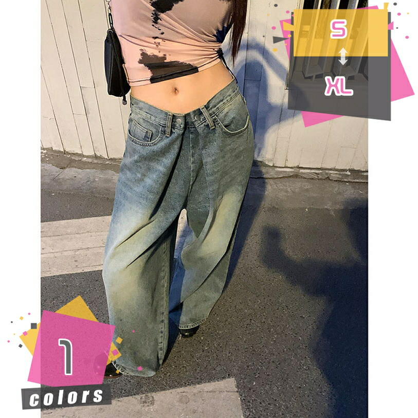 1000円OFFクーポン パンツ ジーパン ゴムで楽ちんなのにキレイ見え レディース ボトムス ズボン 長ズボン ロング ワイドパンツ デニムパンツ ジーンズ ウエストゴム ストレッチ 大きいサイズ ゆったり 春 夏 ウエストボタン ストレッチパンツ mdnat|TandM
