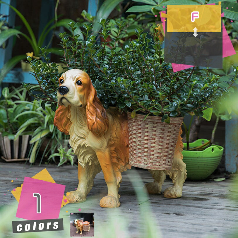 置物 庭 大型 犬の置物 いぬ イヌ 動物 オーナメント ガーデン インテリア 雑貨 ガーデニング 庭オブジェ 玄関 ガーデン オーナメント ガーデンオブジェ 屋外 防水 耐久性 カントリー 置き物 芝生 庭の風景彫刻 記念品 mdnat