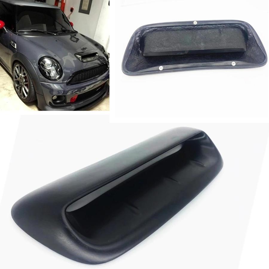 フード ボンネット スクープベントカバー 外装 カスタム 高品質 ボディMINIクーパーS R56 2007-2014 フロントアウトレットダクト｜エムディーアール　店
