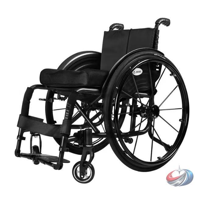 スポーツ車椅子 手動 アルミ合金 軽量 折りたたみ 黒 ピークル 障害者用 レジャー/スポーツ向け マニュアル車椅子 機動性重視 外出が快
