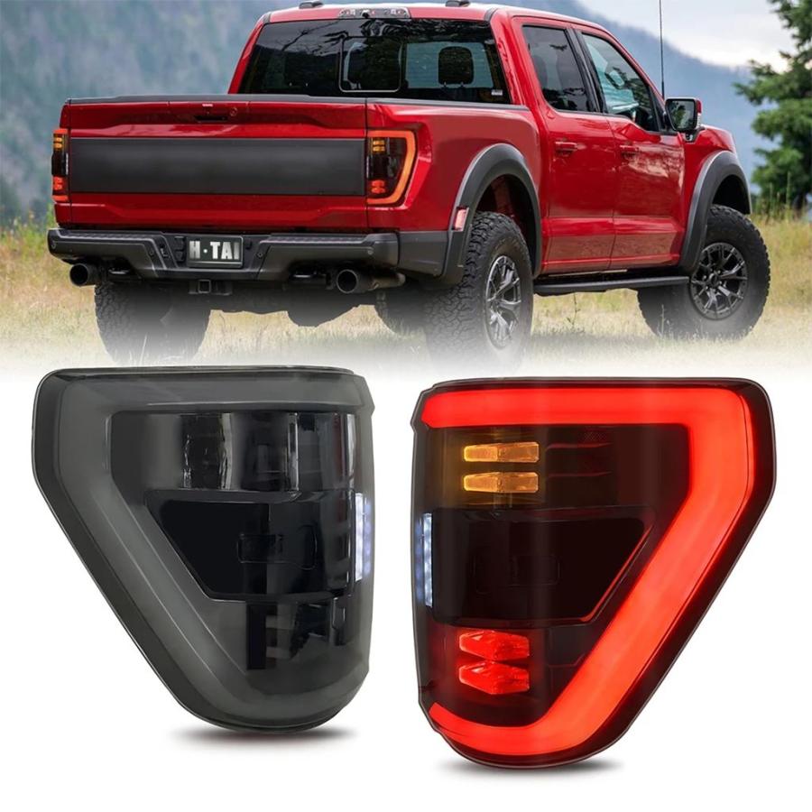【並行輸入品】フォードF-150 F150 2021 2022 2023用LEDテールライト リアランプ テールライト フォグランプ ダイナミックウィンカー