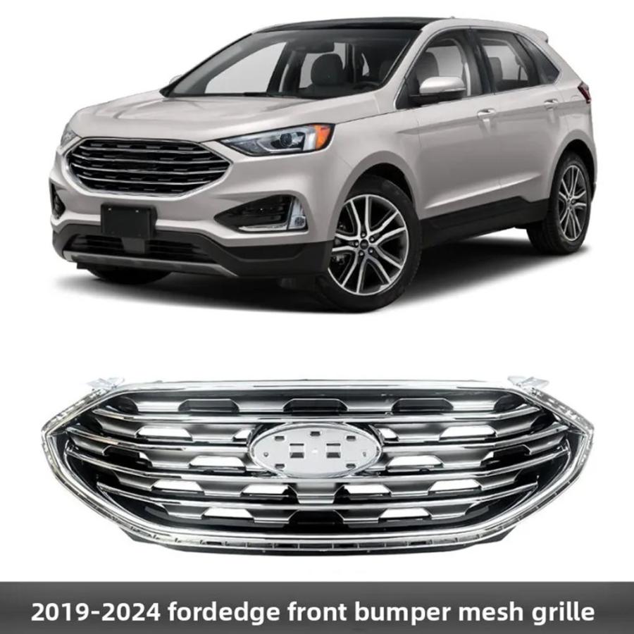 【並行輸入品】フォードエッジフロントバンパーグリルグリル トリムレーシンググリル 2019 2020 2021 2022 2023 2024 カーアクセサリー