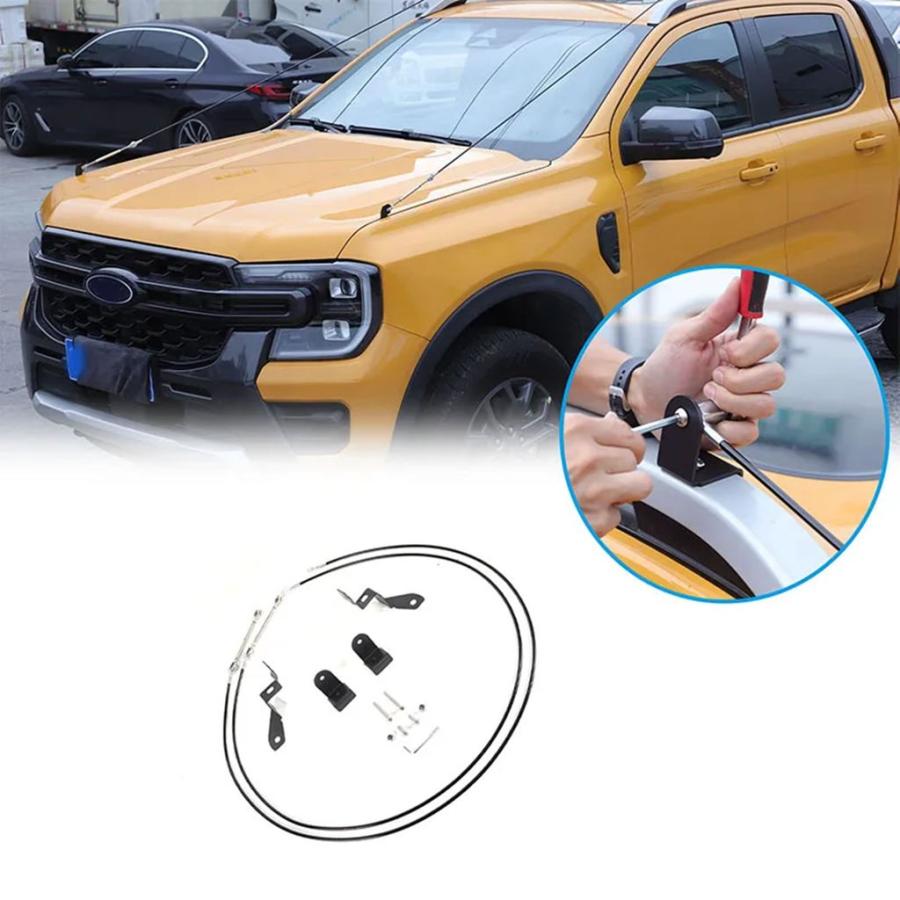 【並行輸入品】フォードレンジャー Ranger2023+ 車用ジャングルプロテクター 障害物除去ロープ ジャングルツリーブランチセパレーター|エムディーアール 店