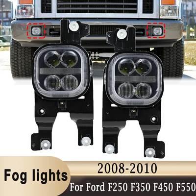 【並行輸入品】 フォードF-250 F-350 F-450-2008用LEDフォグライトアセンブリ フロントバンパー フォグライト