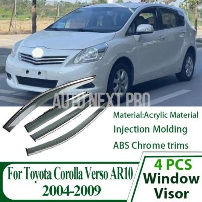 トヨタカローラヴァーソ AR10 2004 2005-2009 車 窓バイザーペーストマウントガードカバーウェザーシールドサンガード自動車｜エムディーアール　店