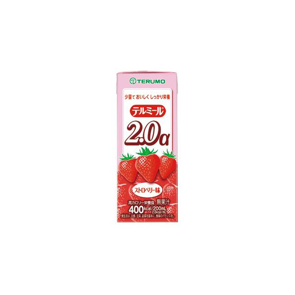 テルミール2.0α（オランダ苺味）200mL×24個 TM-T20020A