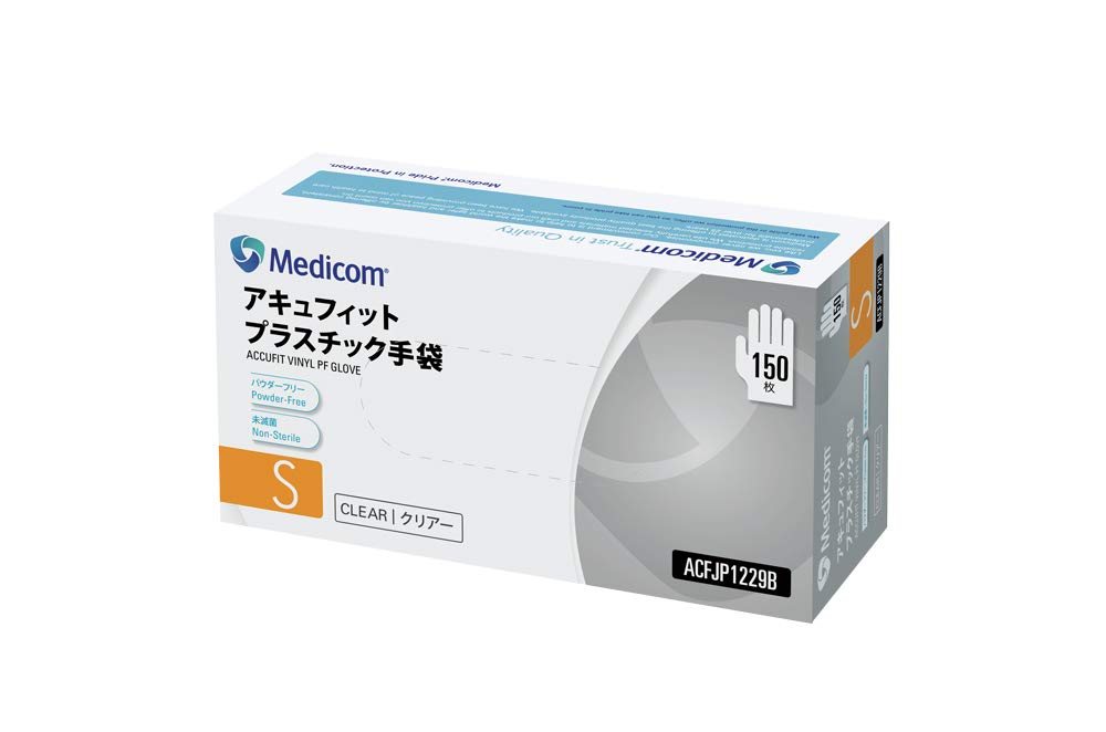 激安の アキュフィット プラスチック手袋 S 150枚 10箱 即日出荷 Crystalchemical Com Ec