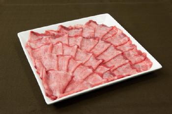 【豊西牛ホルモン】牛タン霜降しゃぶしゃぶ用400g(4人前) 【牛タン国産 国産牛 帰歳暮 焼肉 タン 牛タン 塩タン バーベキュー BBQ 鉄板焼 スライス 父の日 お中元】|但馬牛・三田和牛のミートマイチク