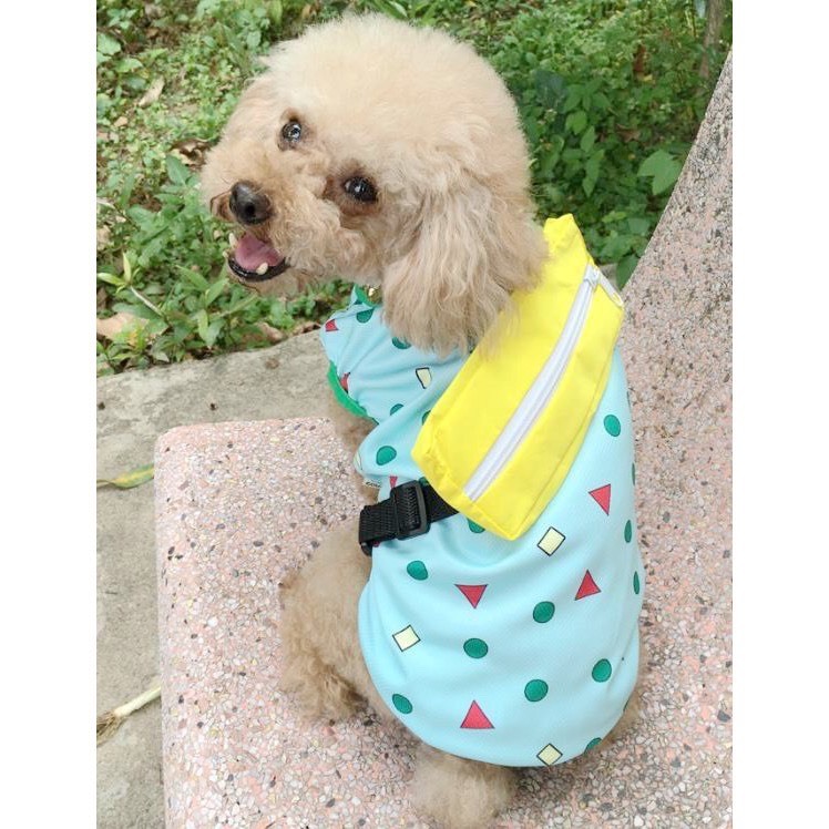 楽天市場 犬服 ポーチ付きタンクトップ ペット服 犬服 ドッグウェア S Xxlサイズクレヨンしんちゃんパジャマ柄 グリーン 送料無料 Meatrice 楽天市場店