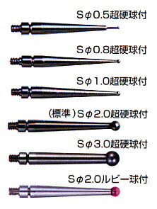 尾崎製作所 XN1L-2R ニューピクテスト (ノークラッチタイプ) 測定子 ルビー球付 アクセサリー PCN用測定子 PEACOCK ピーコック 4,186円