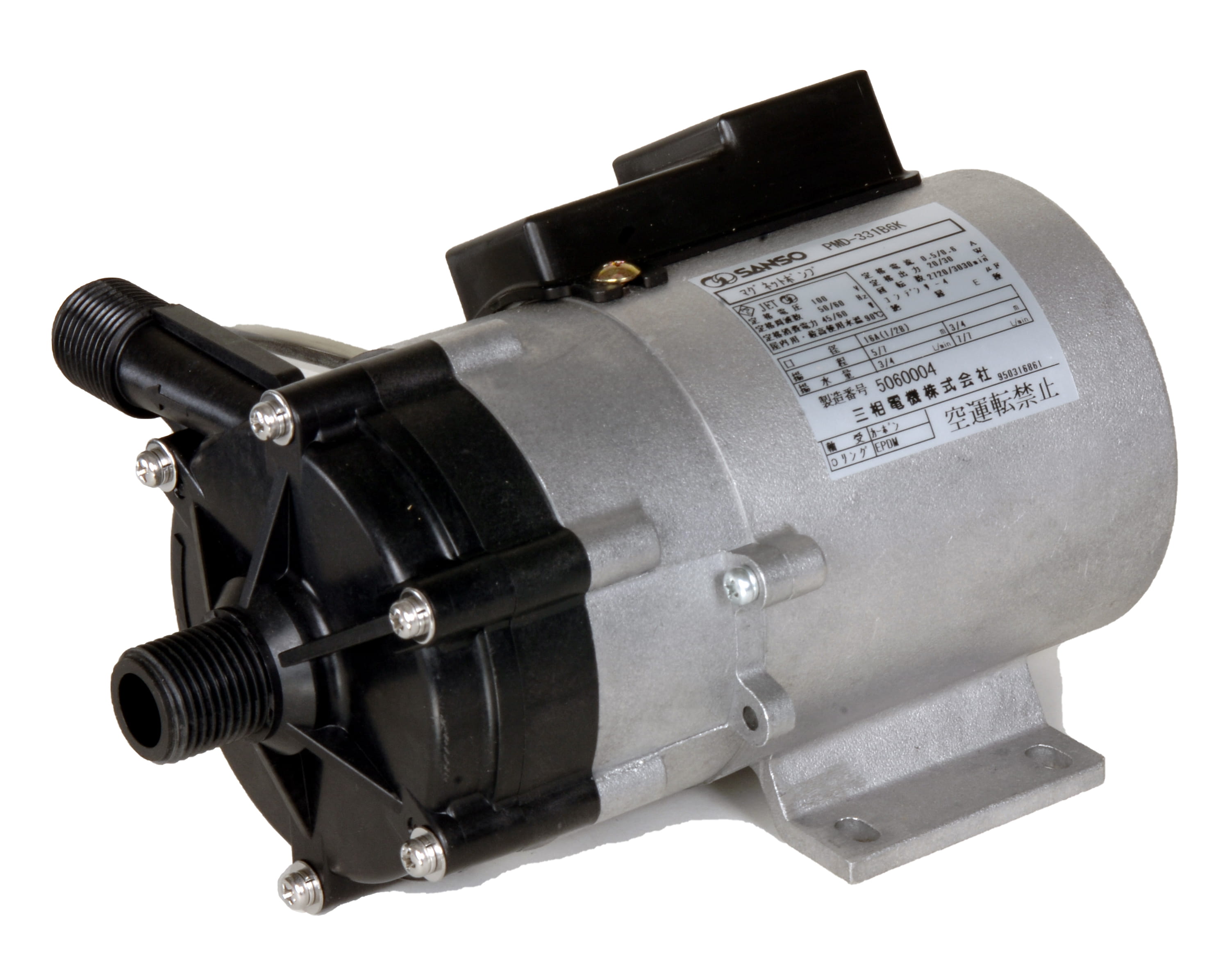 三相電機 PMD-331B6K 磁石揚水機(温水用) 単相100V 50/60サイクル(製造会社直送品)