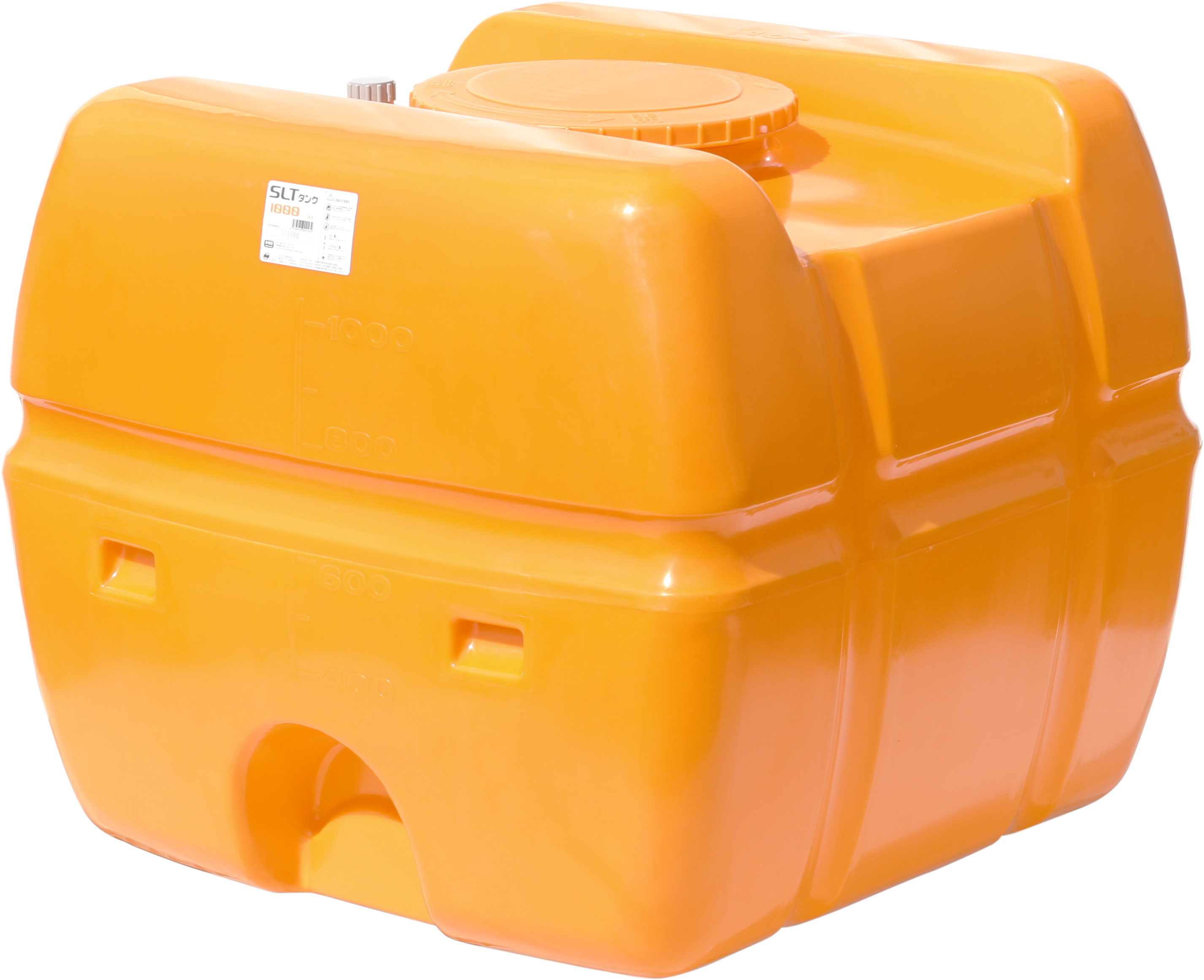 スイコー SLT-1000 オレンジ色 スーパーローリータンク 1000L