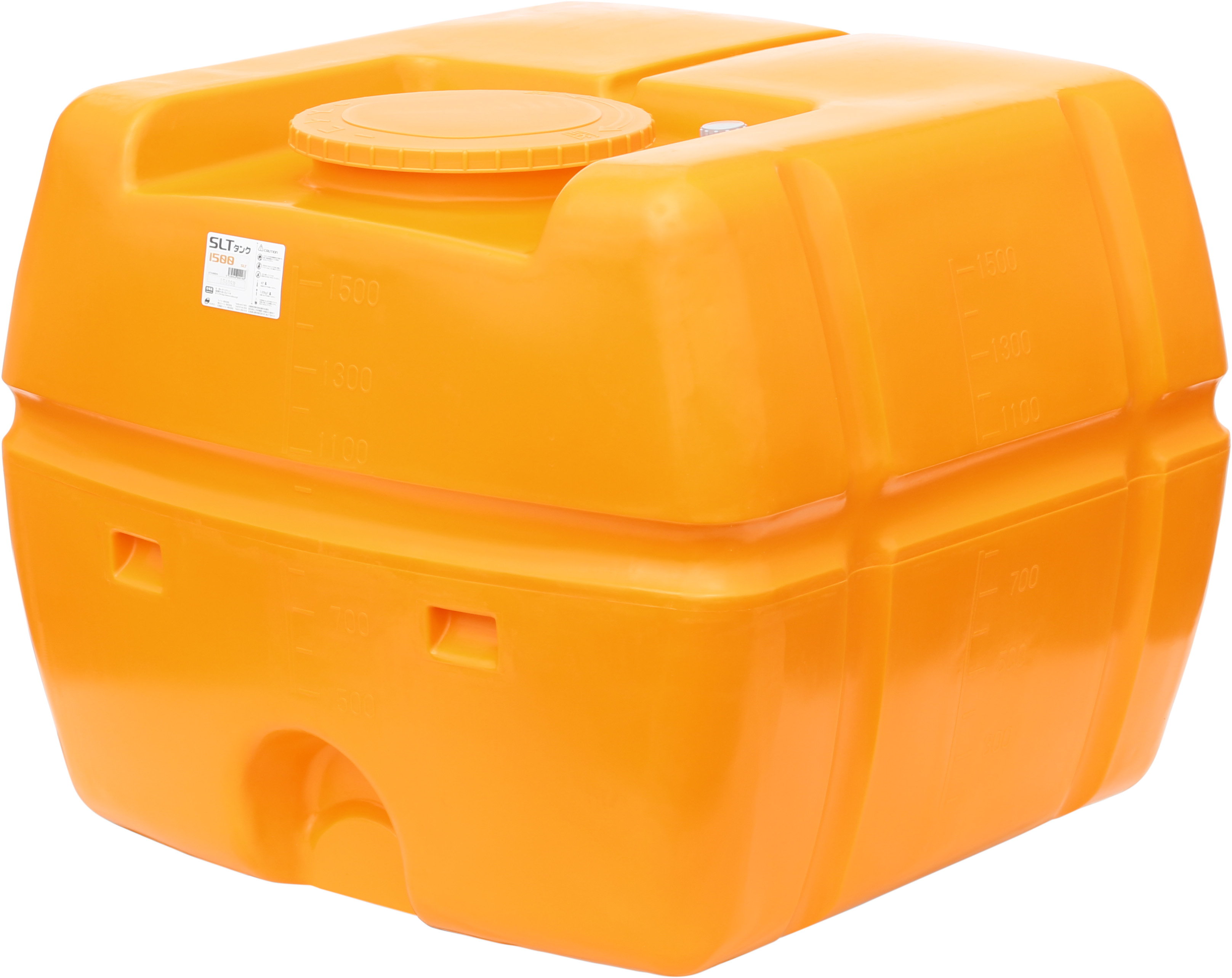スイコー SLT-1500 オレンジ色 スーパーローリータンク 1500L