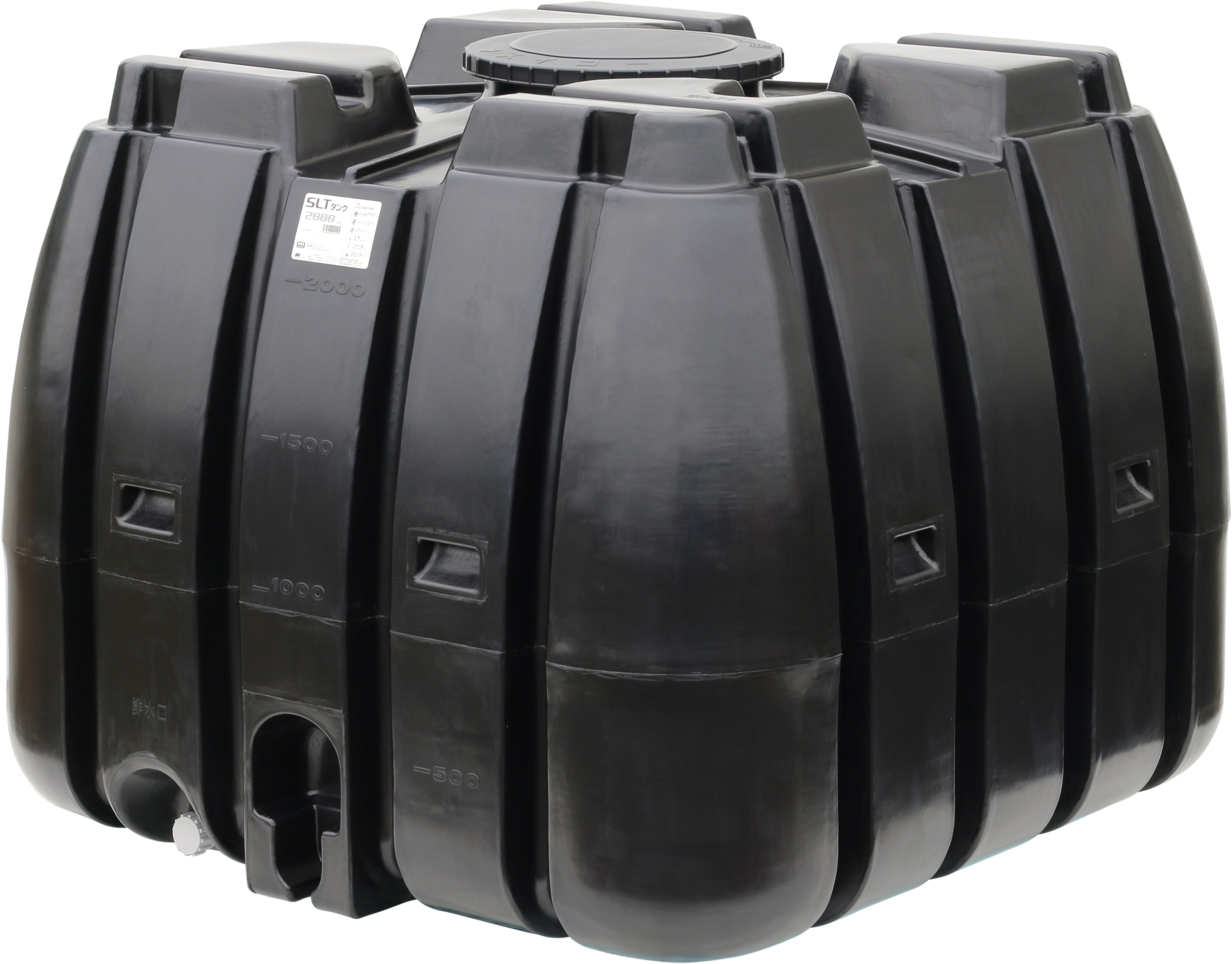 スイコー SLT-2000 黒 スーパーローリータンク 2000L