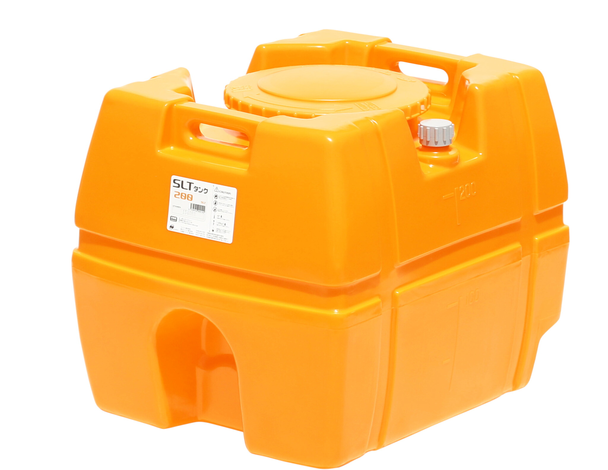 スイコー SLT-200 オレンジ色 スーパーローリータンク 200L