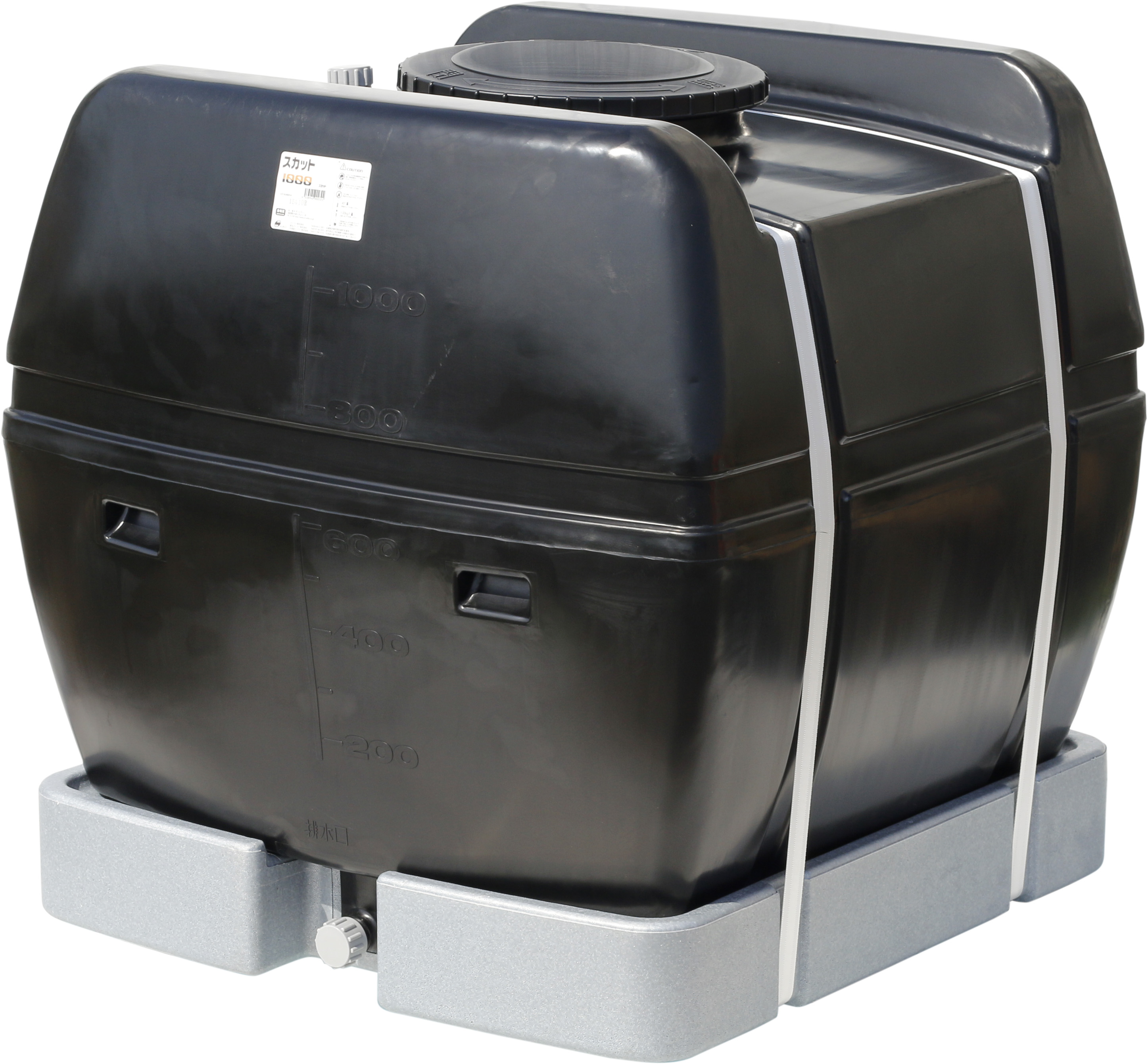 スイコー SQUAT-1000 黒 ローリータンクスカット 1000L｜メカノマート　店