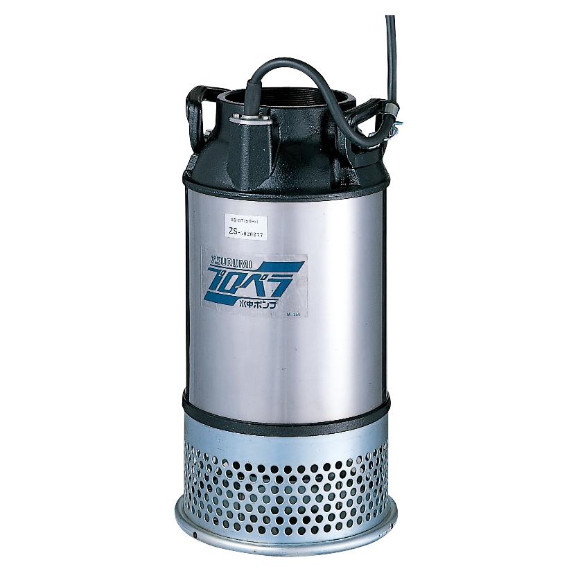 ツルミ 100AB2.4S-60サイクル 水中推進器揚水機 単相100V 差しわたし100粍 鶴見製作所