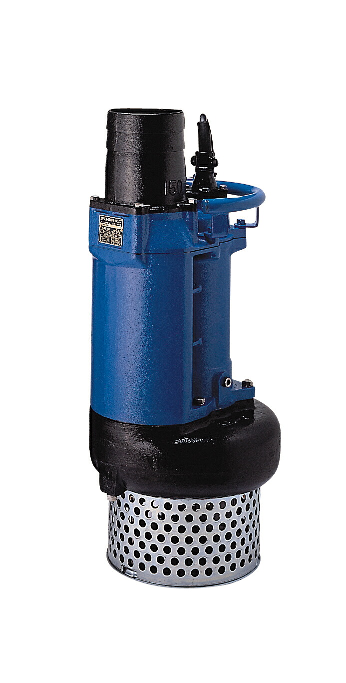 ツルミ KRS-43 水中揚水機(低最終生産物遣りくち) 60サイクル 三相200V 差しわたし100粍 鶴見製作所