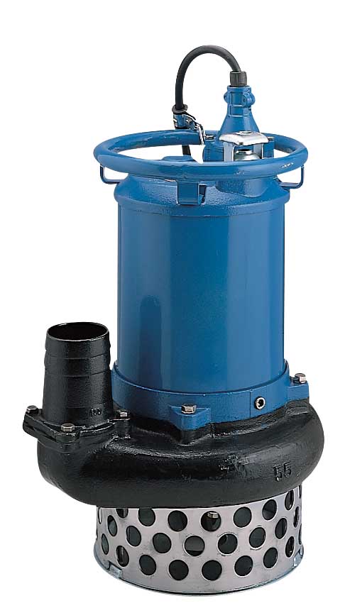 ツルミ NKZ611-61 水中砂子揚水機 60サイクル 三相200V 差しわたし150粍 鶴見製作所（NKZ3-B6のあと取り品）