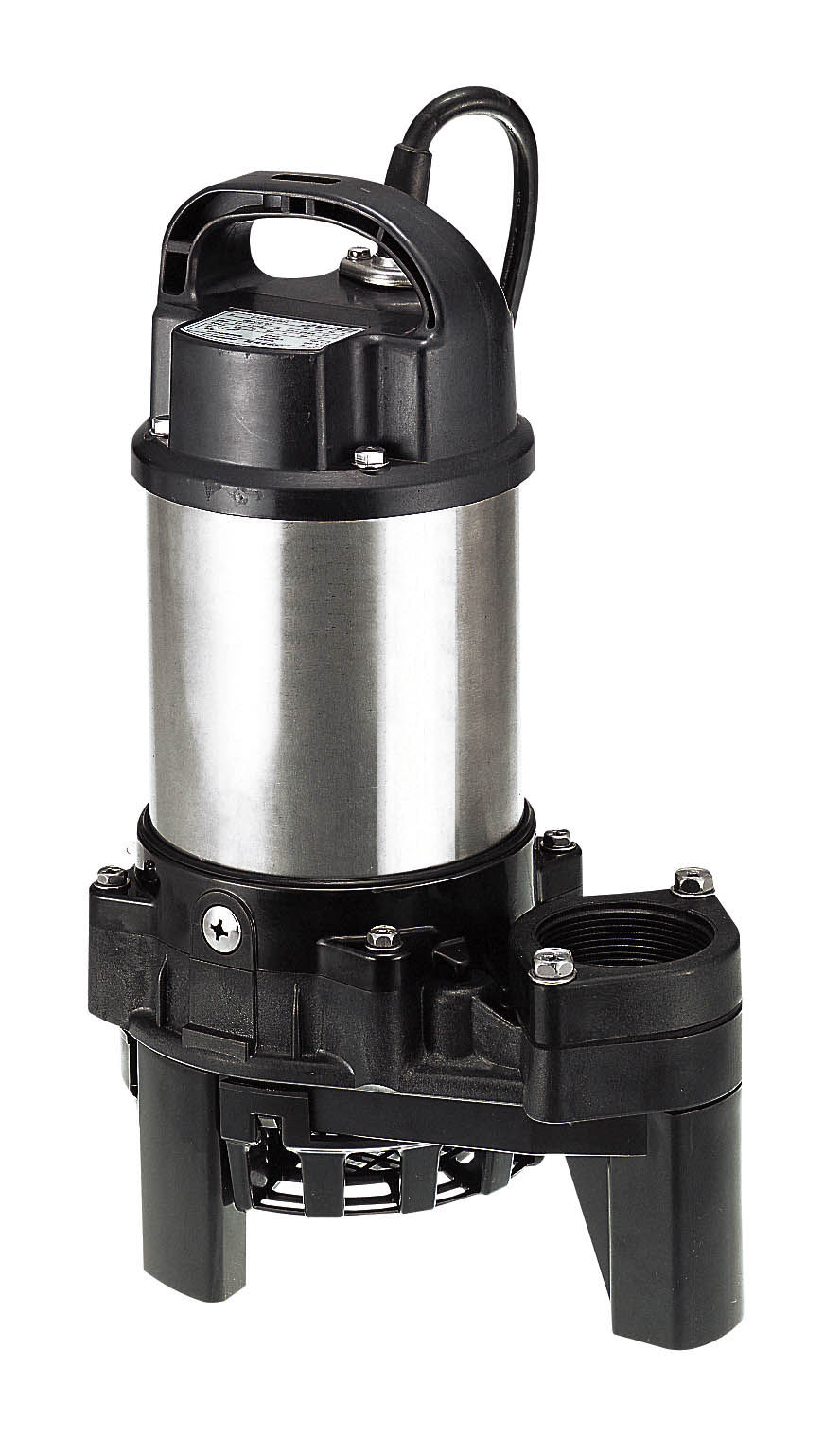 ツルミ 40PN2.25S 脂製雑水抜き用水中ハイスピンポンプ 60サイクル 単相100V 差しわたし40粍 鶴見製作所