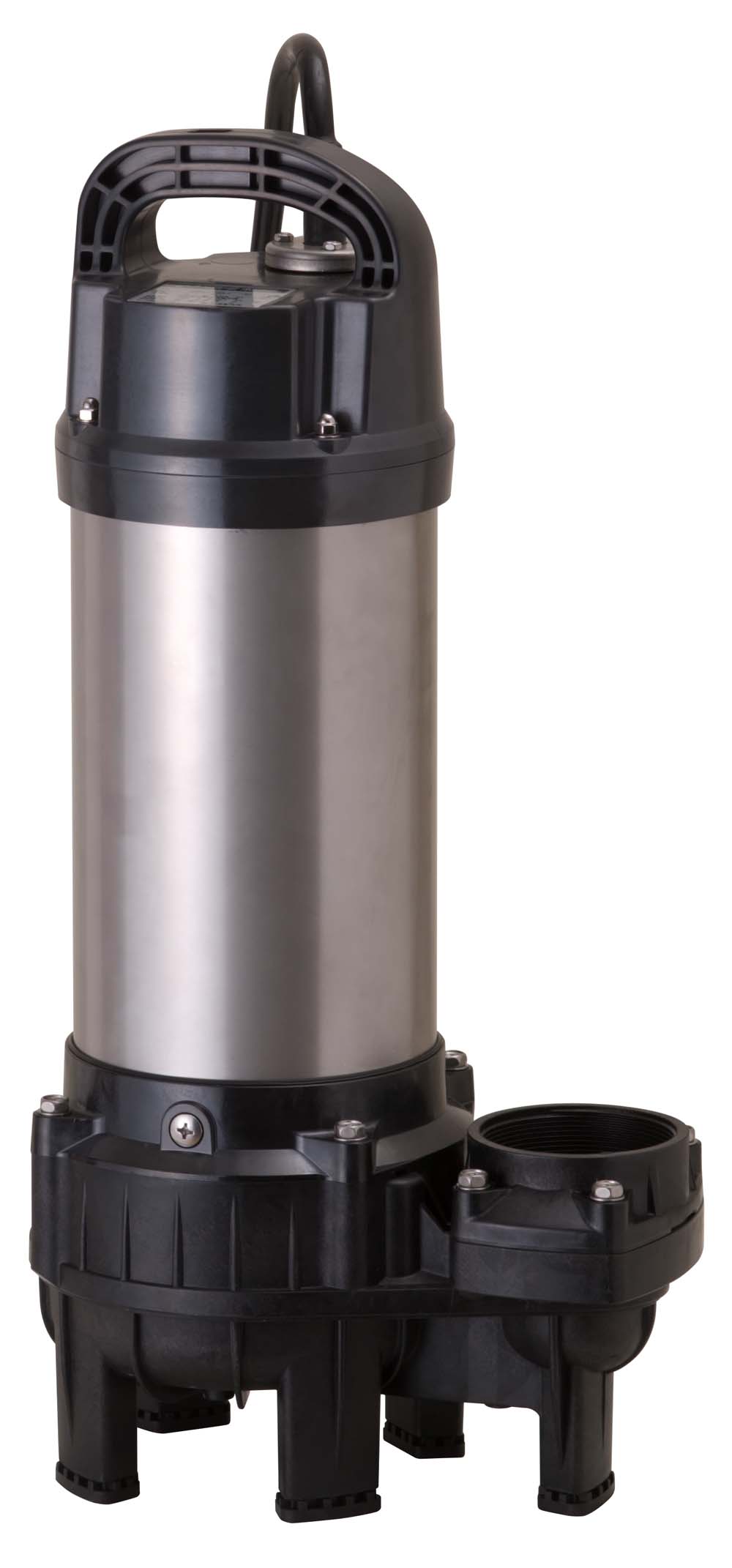 ツルミ 50PU2.4S 脂製汚れ用水中ハイスピンポンプ 60サイクル 単相100V 差しわたし50粍 鶴見製作所