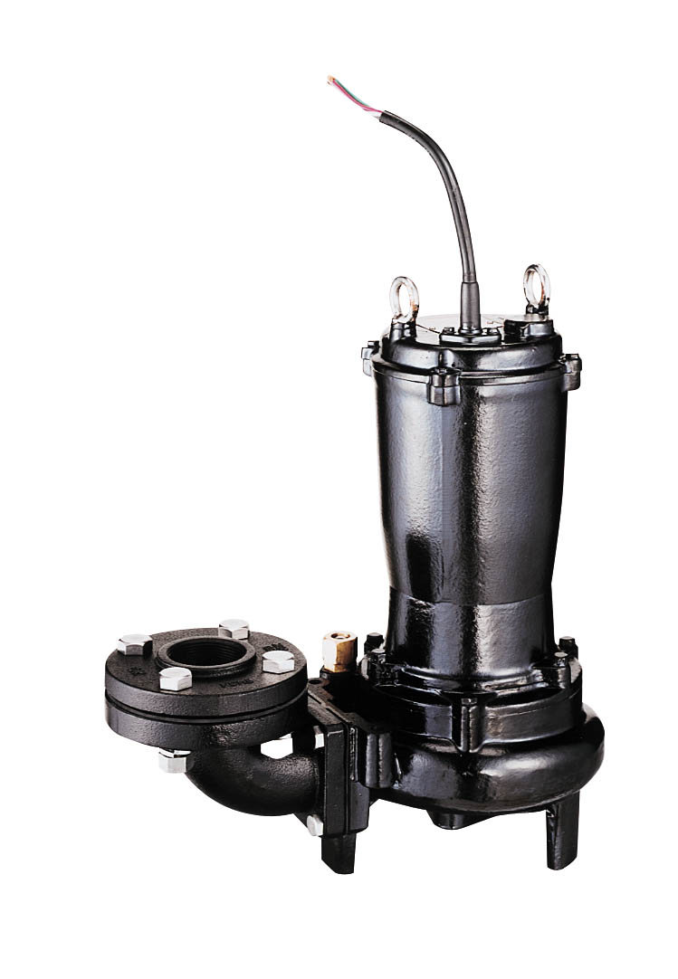 ツルミ 100U43.7 水中ハイスピンポンプ(4極) 50サイクル 三相200V 差しわたし100粍 鶴見製作所