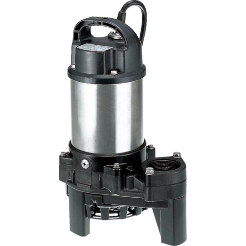 ツルミ 50PN2.4 脂製雑水抜き用水中ハイスピンポンプ 50サイクル 三相200V 差しわたし50粍 鶴見製作所