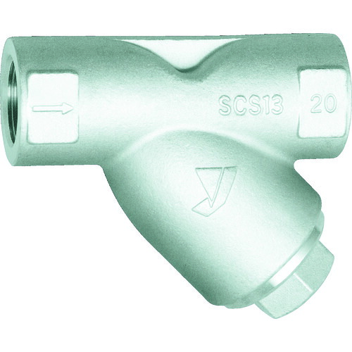 ﾖｼﾀｹ SY-17-80M-15A Y形ｽﾄﾚｰﾅ(ｽﾃﾝﾚｽ鋳鋼) 80ﾒｯｼｭ 呼び径:15A､12B　YOSHITAKE｜メカノマート　店