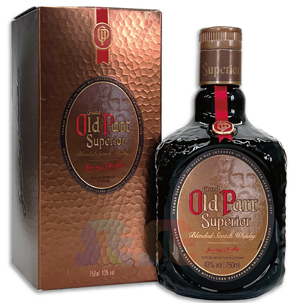 楽天市場】オールドパー スーペリア 750ml 43度 箱付 Old Parr