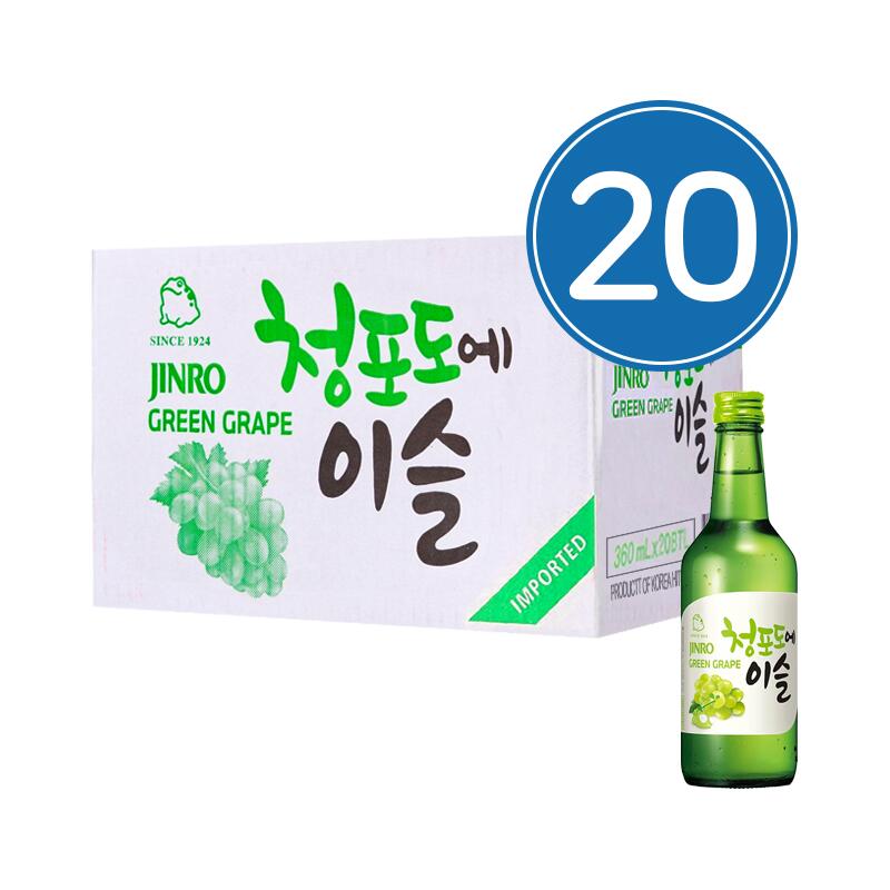 美品 チャミスル マスカット 20本 13度 360mlx1箱 チャミスル焼酎/韓国焼酎/JINRO/チャミスル ジョウンデー/チャミスル フレッシュ/韓国お酒  お得セール-css.edu.om