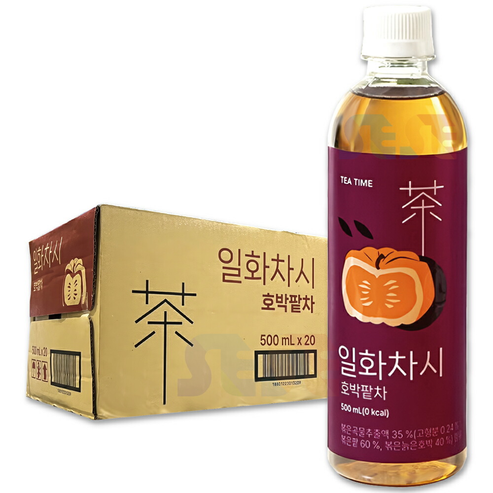 かぼちゃ  楽天市場】ILHWA かぼちゃ小豆茶 500ml / 韓国お茶 ホボクパッ茶 : メダチ