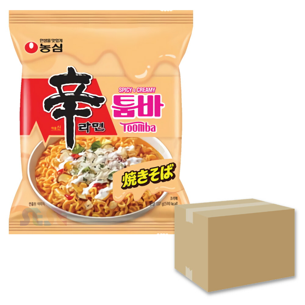 農心 辛ラーメン トゥーンバ 137g 32袋 1BOX 箱売り / クリームパスタ風焼きそば 韓国ラーメン