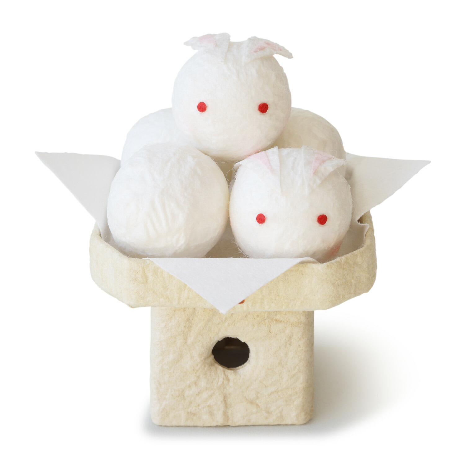 楽天市場】お月見飾り うさぎ 兎 すすき 和紙 双子 かわいい