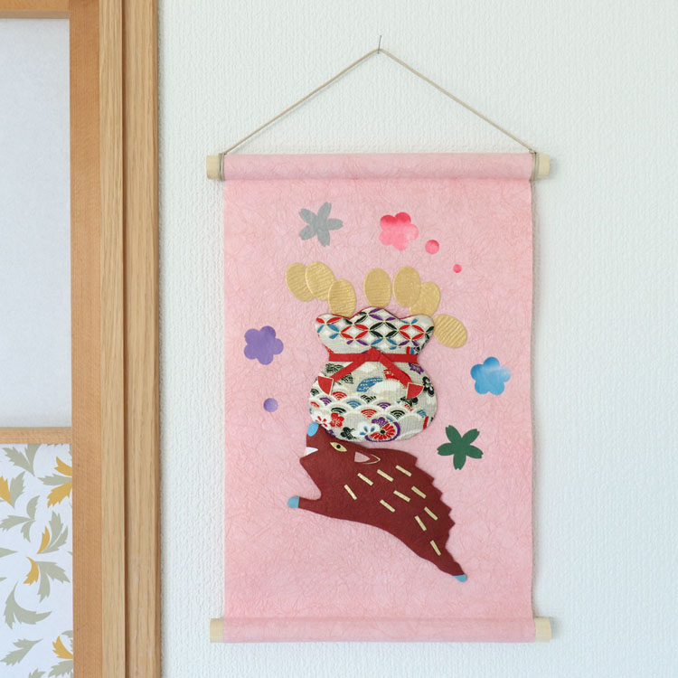 寿　縁起物　タペストリー 楽天市場】【1個までポスト投函可】ミニ タペストリー 和紙