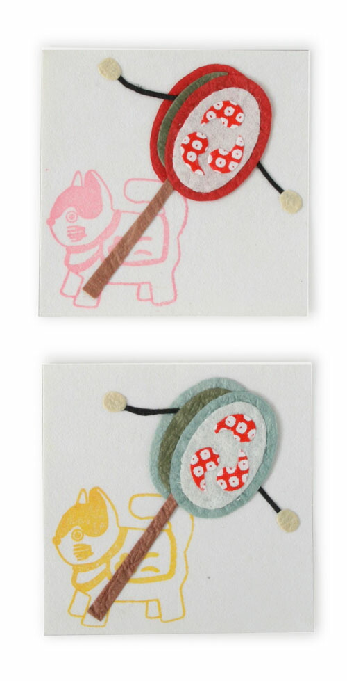 楽天市場】和紙 張り子 パーツ 切り絵 手作り 素材 干支 犬 コラージュ