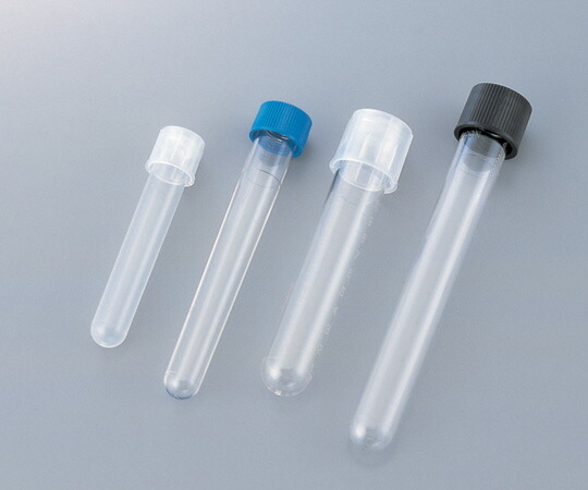 ラウンド（丸底）チューブPS 14mL ツーポジションキャップ付き 1箱（500本入） 352057