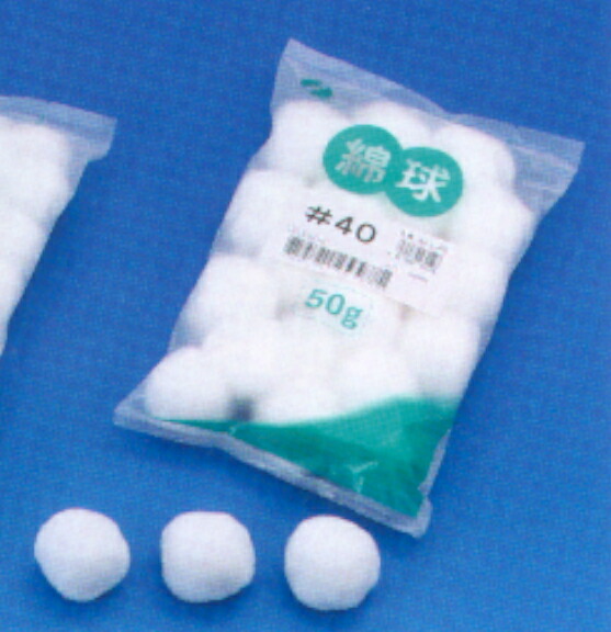 【楽天市場】綿球 ♯40(直径40mm) 50g 約22球：めでぃこむ屋