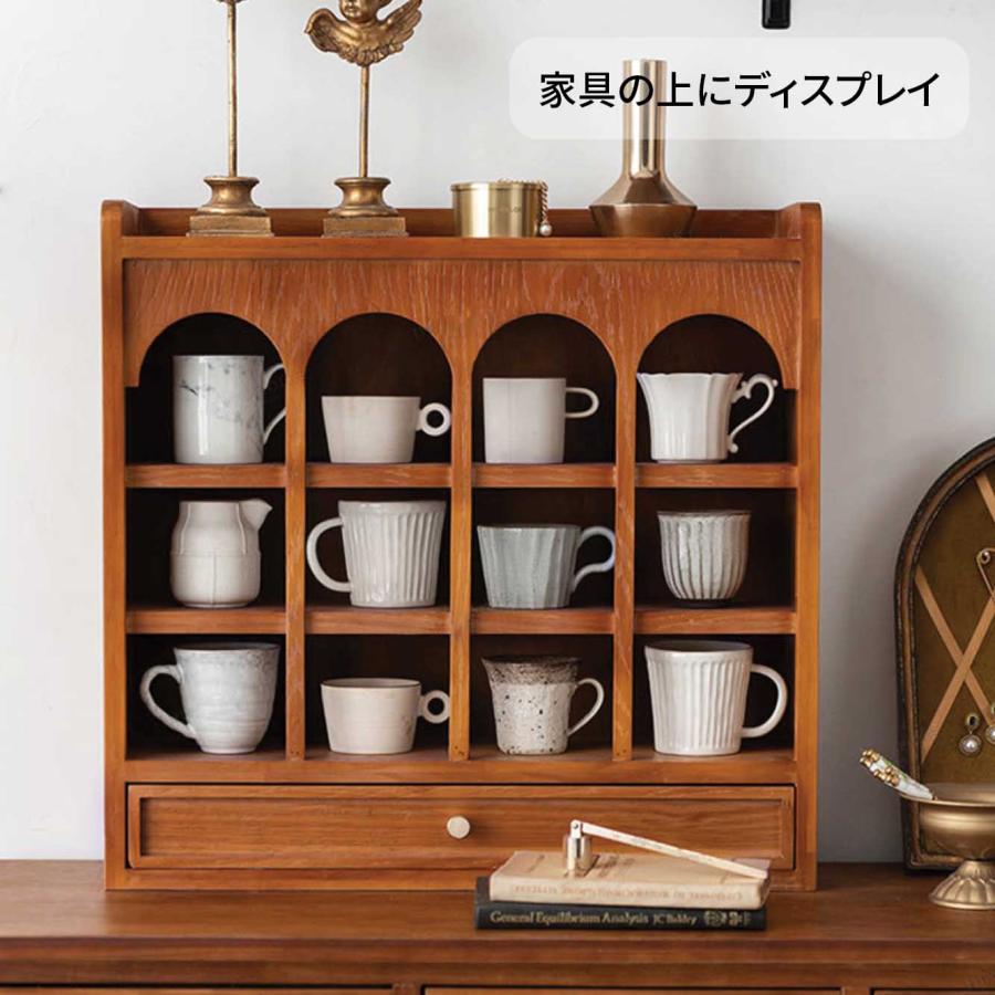 楽天市場】[ブラウン] Z-Pearl ディスプレイ ラック 棚 収納 アーチ状