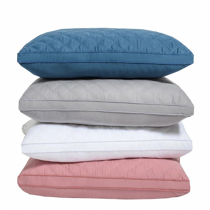 【3500円以上で６％OFF】 [2個]枕 まくら　安眠 通気性 ホテル仕様 高反発枕 横向き 丸洗い可能 立体構造43x74cm 家族のプレゼント ホワイト　ピンク　ブルー　グレー