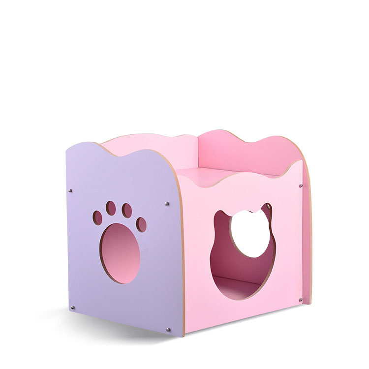 【ポイント8倍】 ペットハウス 猫ベッド 室内 屋外 猫ハウス 窓付き 組み立て簡単 猫小屋 木製ゲージ 小型犬 おしゃれ かわいい