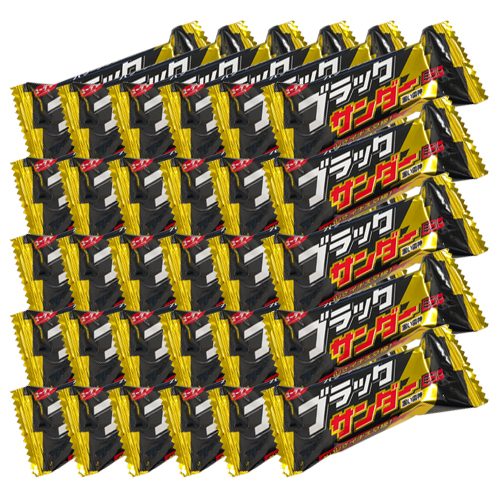 ブラックサンダー　ミニバー　30個　チョコレート　★夏場は溶ける恐れがあります　ポイント消化　有楽製菓　送料無料　チョコスナック