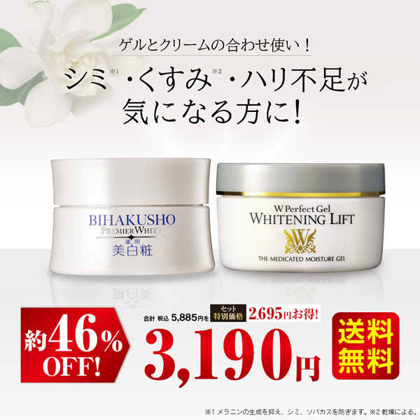 楽天市場】薬用Wパーフェクトゲル ホワイトニングリフト 80g＜通常価格 